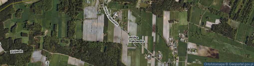 Zdjęcie satelitarne Wólka Rakowska ul.